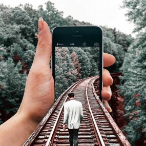 学好了photoshop能让沧海变桑田……