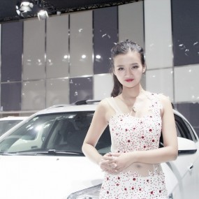 2015国庆车展之美模2