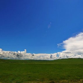 呼伦贝尔草原的云