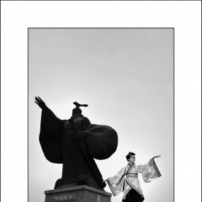 <穿越古城西安> 秋游汉城湖