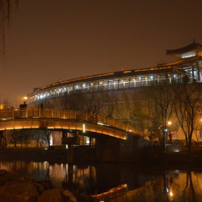 [年度评选] 天上人间夜长安--曲江池夜景