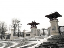 清凉山雪景(一)