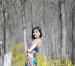 蹭拍的一组人像