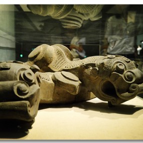 朋友自远方来 当然的去历史博物馆