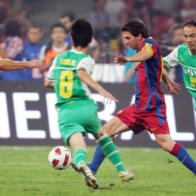 梅西的北京之行