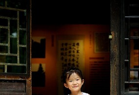 小美女—张佩缇（5岁）植物园外景拍摄