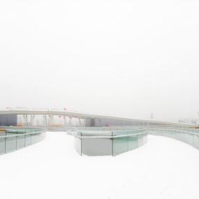 西安浐灞湿地公园雪景美图（一）