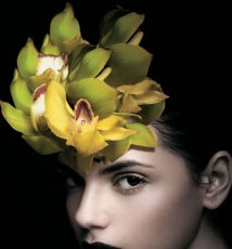 花语 与花卉有关的妆面作品