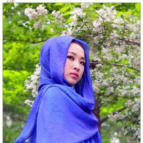 蓝色妖神花千骨