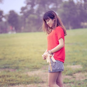 夏天的印记 _大明宫人像外拍