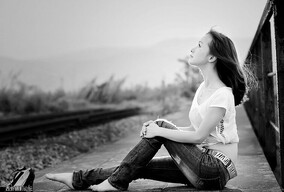 时之沙的几张黑白照