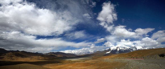 慕士塔格峰的天空
