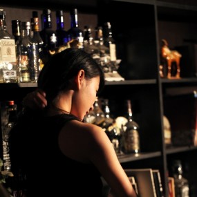 12月12日的模特背影