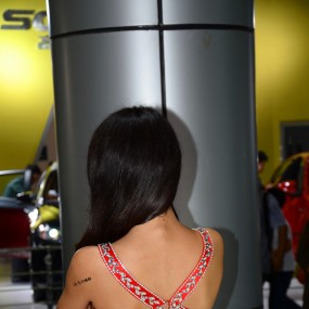 2012年绿地笔克豪车汇之“红X背”