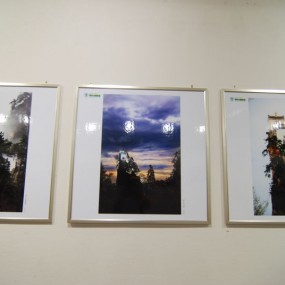 中国栗乡山水镇安塔云山摄影展开幕   -- --    魏连升播报