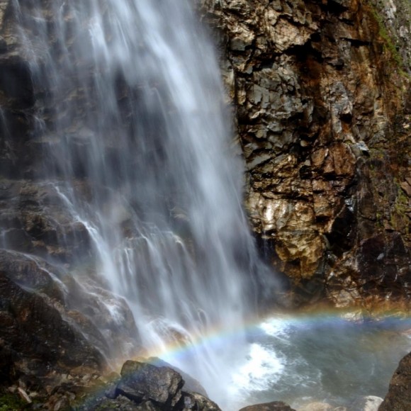 没经历风雨看见了彩虹