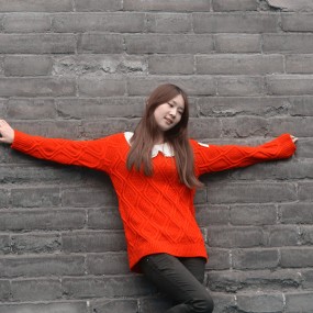 渭城秋风冷瑟瑟，古城城下美眉红（外拍作业）