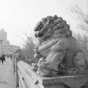 乌鲁木齐桥头狮