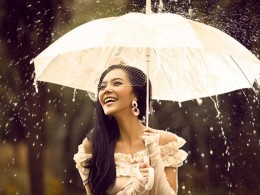 【西安新青年婚纱摄影】下雨天婚纱照的拍摄技巧