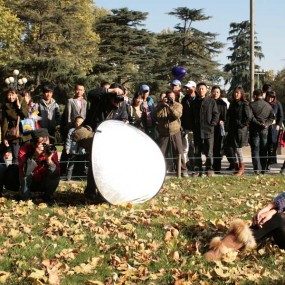 2012-11-4 兴庆公园外拍活动花絮