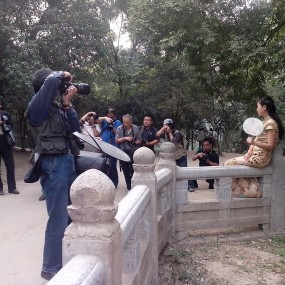 10月7日兴庆宫古装、旗袍、民族服装拍摄活动花絮