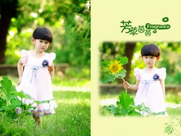儿童摄影-花间精灵