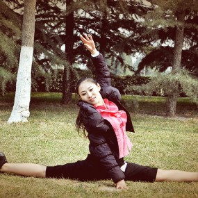 全民奥运，美女参与