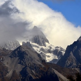 丽江、泸沽湖、去泸沽湖的路上，金沙江