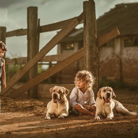 绝了！一个妈妈给儿女拍照，暖爆了全世界！