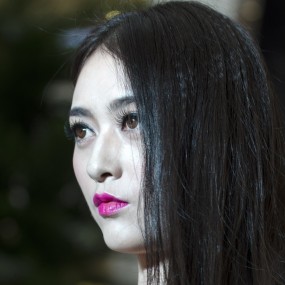 封面女郎。美丽的模特