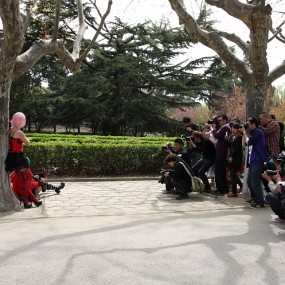 2011年4月10日交通大学COSPLAY活动花絮