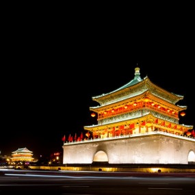 除夕夜，夜西安