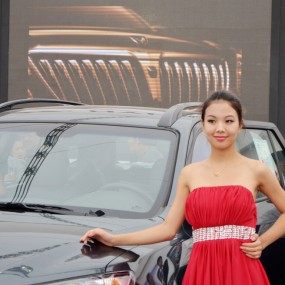 汽车美女