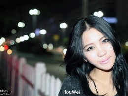 南大街深夜的马路取景