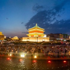 去回民街找好吃的-西部时光摄影