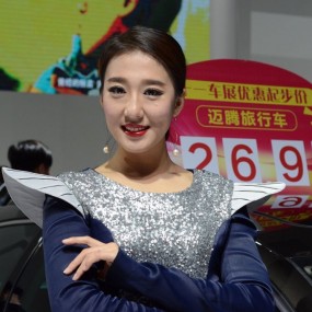 国庆车展——绿地之【靓丽车模】