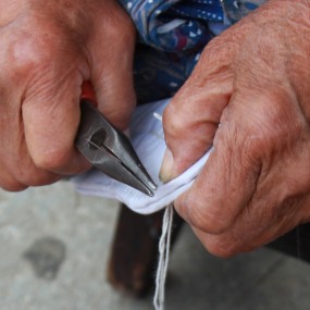 出差运城随拍--老妈妈的幸福