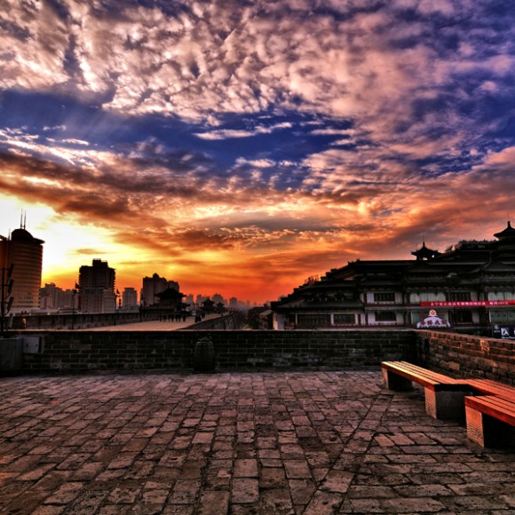 《古城雄姿》HDR