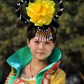 游汉城湖——遇“汉朝”美女