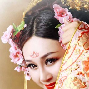 大家和杨小邪一起拍的美图——“武媚娘”