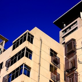 西安的蓝天"白云"