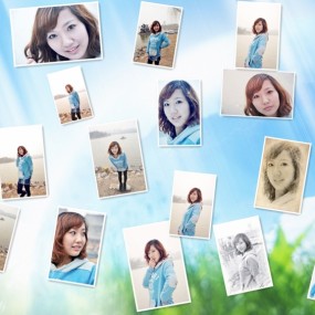 3.4南湖作业五<素描美女D>