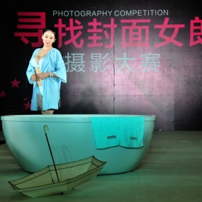 大明宫寻找封面女郎摄影作品