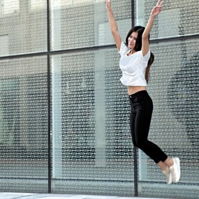 青春，阳光美少女