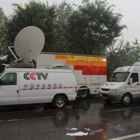 2012环中国自行车赛西安段比赛掠影