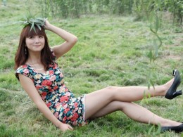 汉城湖拍的甜妹妹