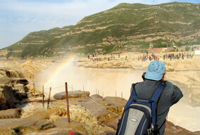 阿里羚羊在壶口