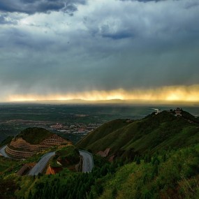 山雨欲来——大自然的画作