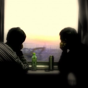 自己觉得挺有意思的一张照片