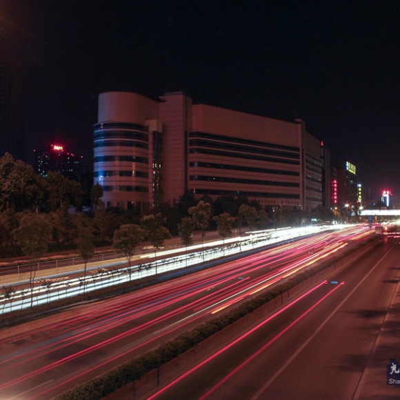 长安立交夜景拍摄！